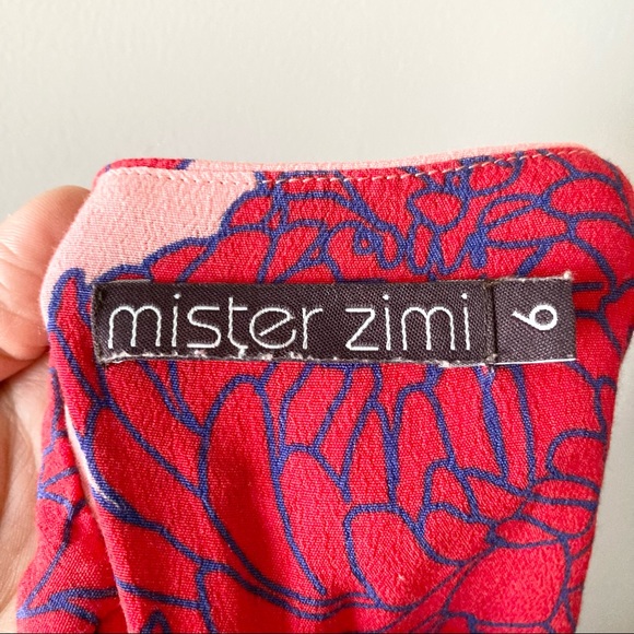 Mister Zimi Floral Jumpsuit Sz 6 - Picture 6 of 8
